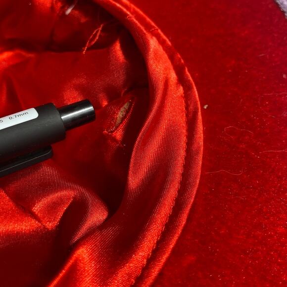 Red Hat Society Purple Rose bow Trim Doll Plush Small Decoration Toy Accessory - Picture 8 of 12